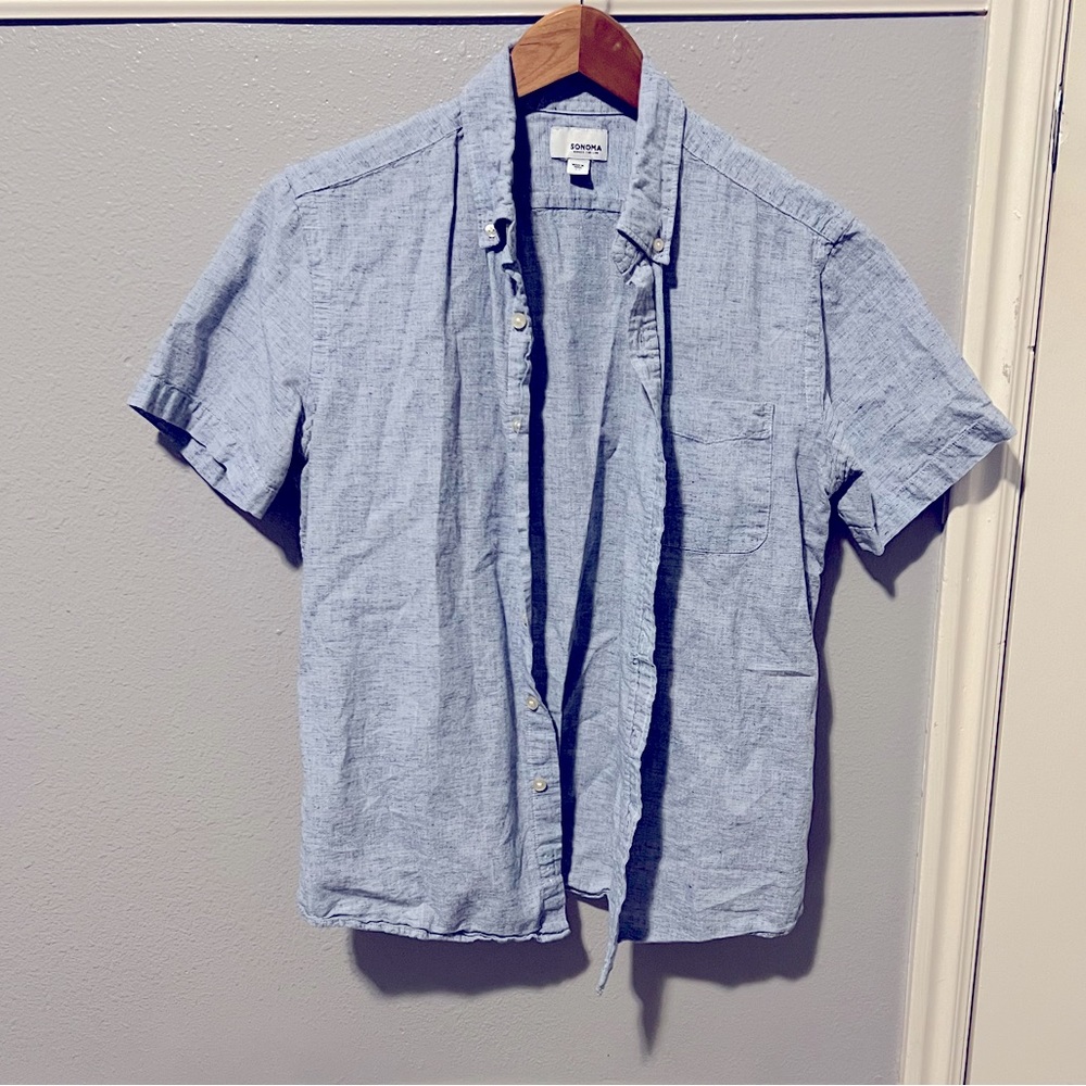 Sonoma short sleeve button down shirt